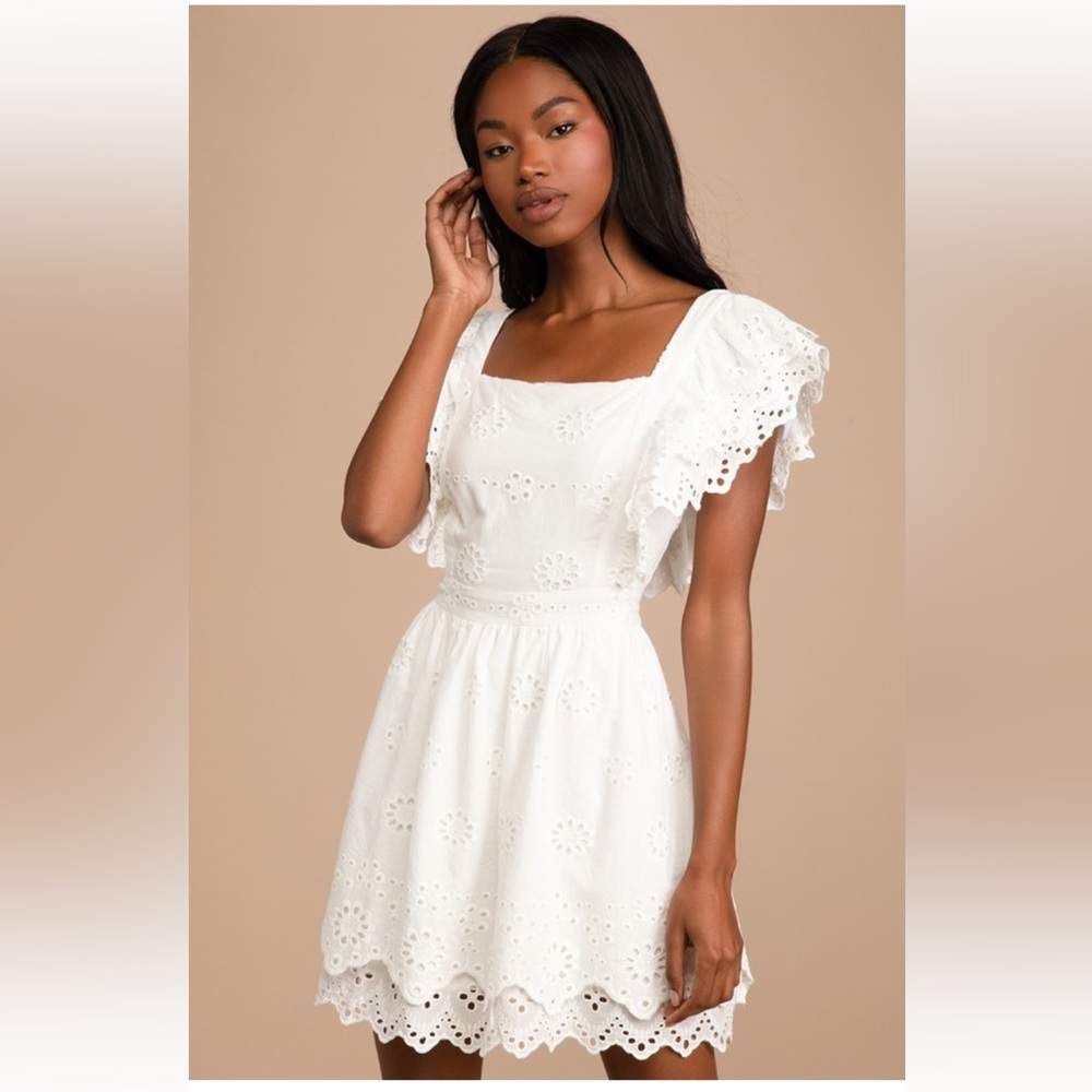 Lulus XXS white dress!